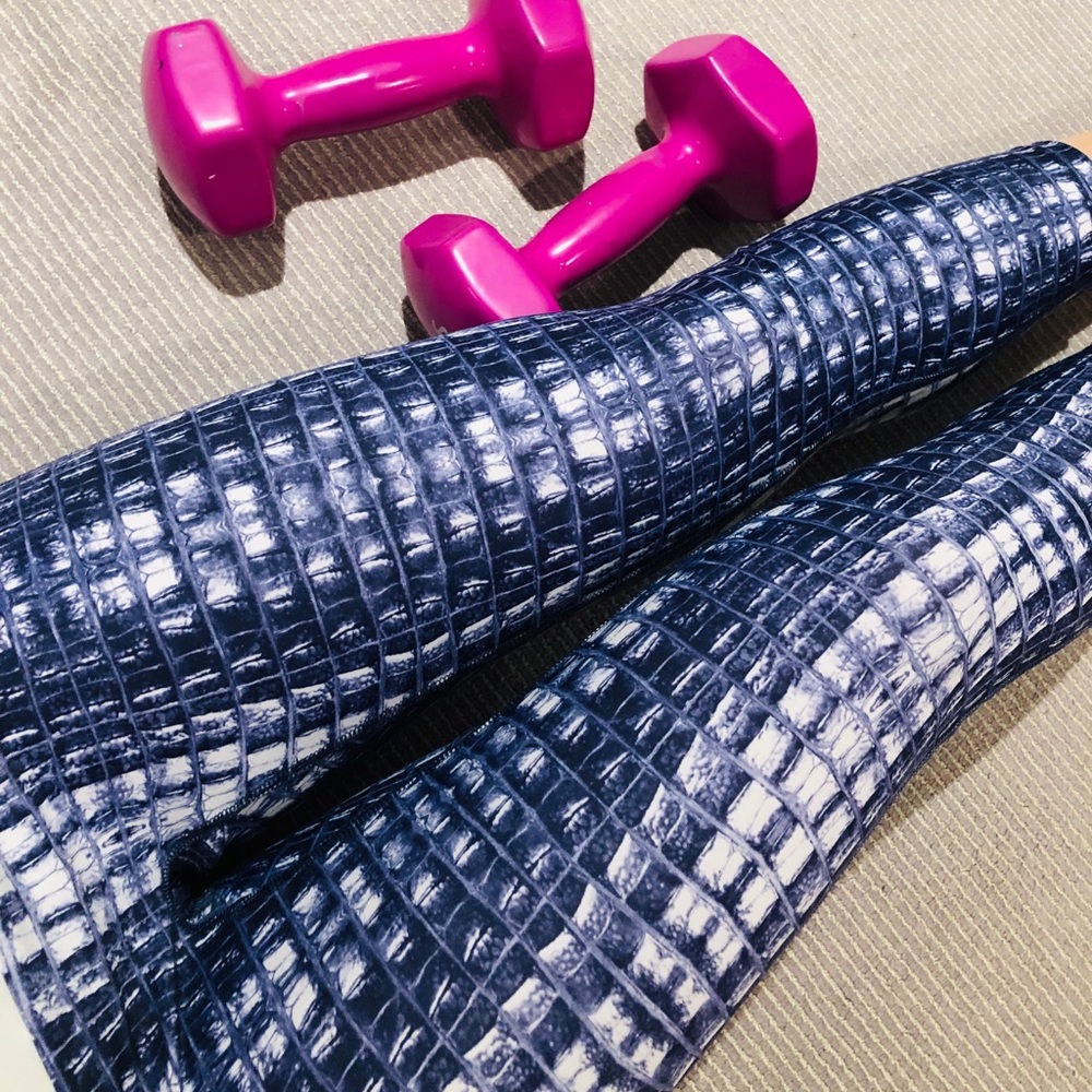 Lightweight Reptile Print PRISMSPORT leggings
